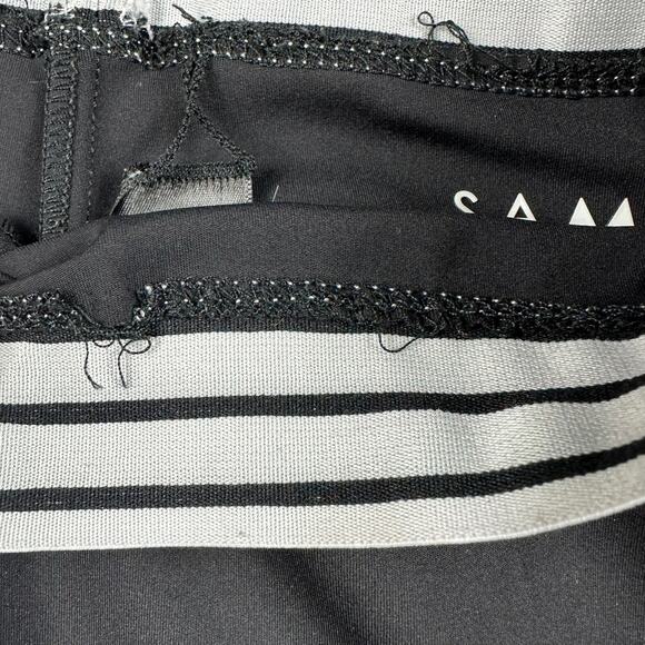 SAME LOS ANGELES Black Two Piece Workout Set Size Medium Bra Top Shorts M - Picture 3 of 7